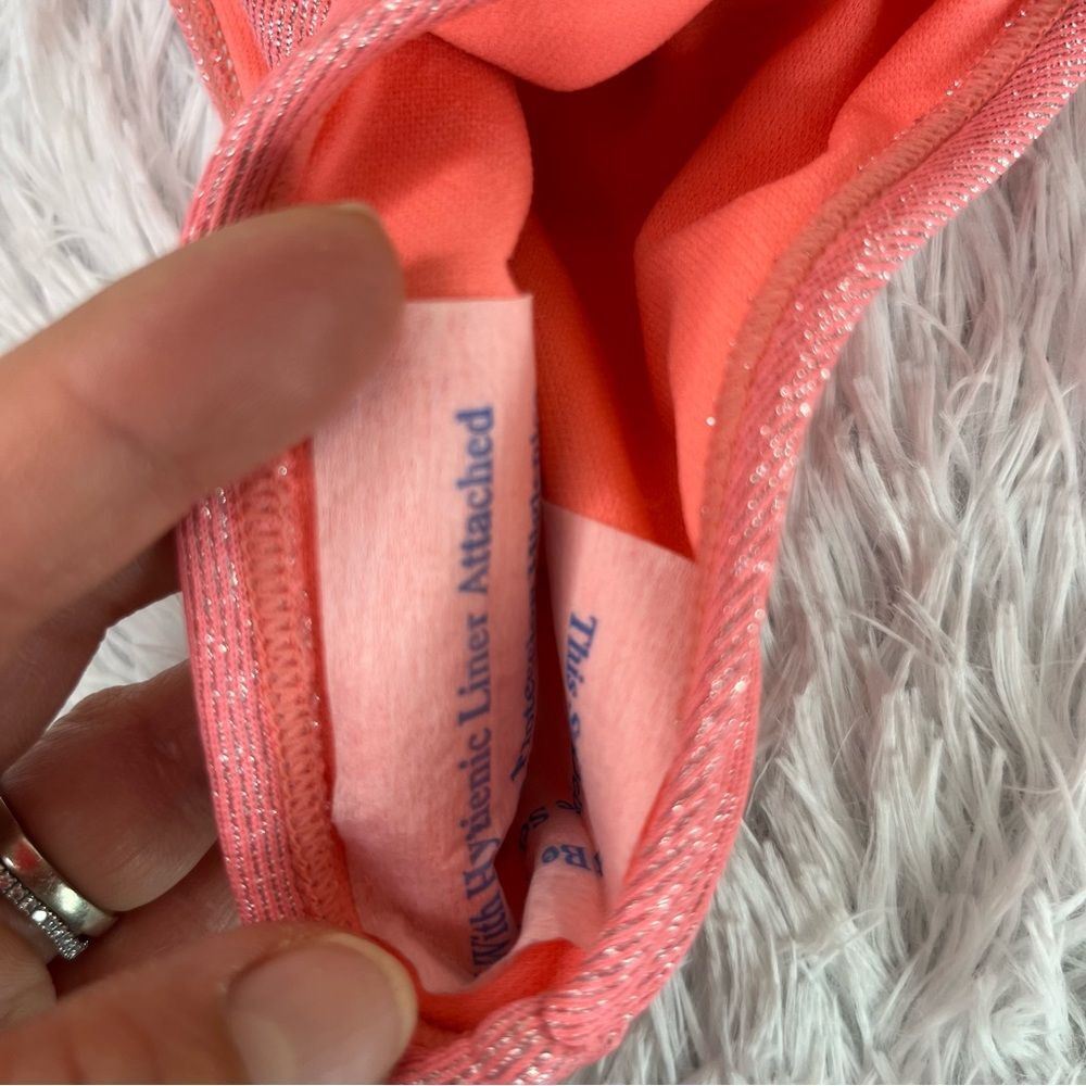 NWT Wild Fable Pink Shimmer Bikini Bottom Swimsuit Swimwear Women’s XS - Picture 4 of 6